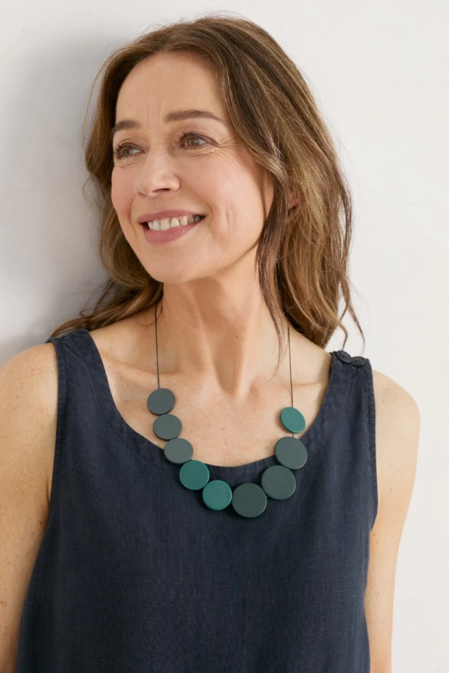 Seasalt Cornwall Women's Sea Heart Beaded Necklace - Handmade Coastal Jewelry