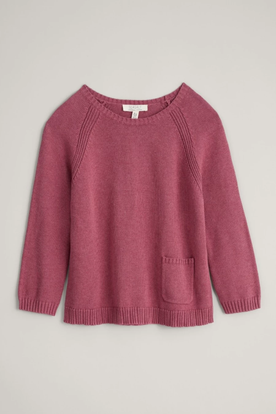 "Seasalt Cornwall Women's Traverse Jumper in Foxglove - Stylish & Comfortable Knitwear"