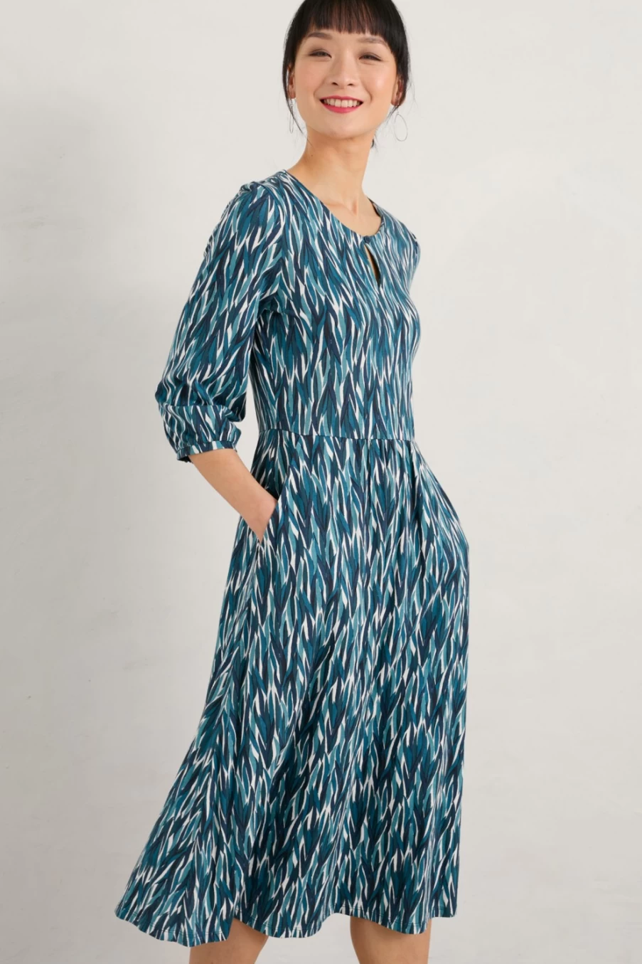 Seasalt Cornwall Women's Morvah Jersey Dress - Comfortable & Stylish Casual Wear
