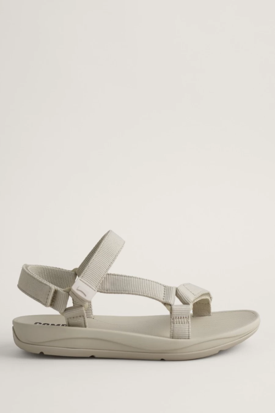 Seasalt Cornwall Women's Pastel Grey Strapped Flat Sandals | Comfortable Camper Style