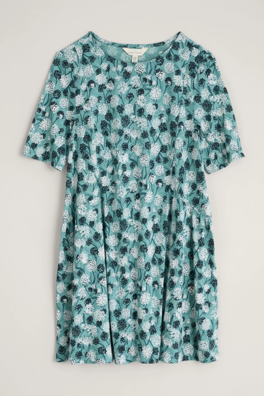 Seasalt Cornwall Women's Saffron Rose Short Sleeve Tunic Top