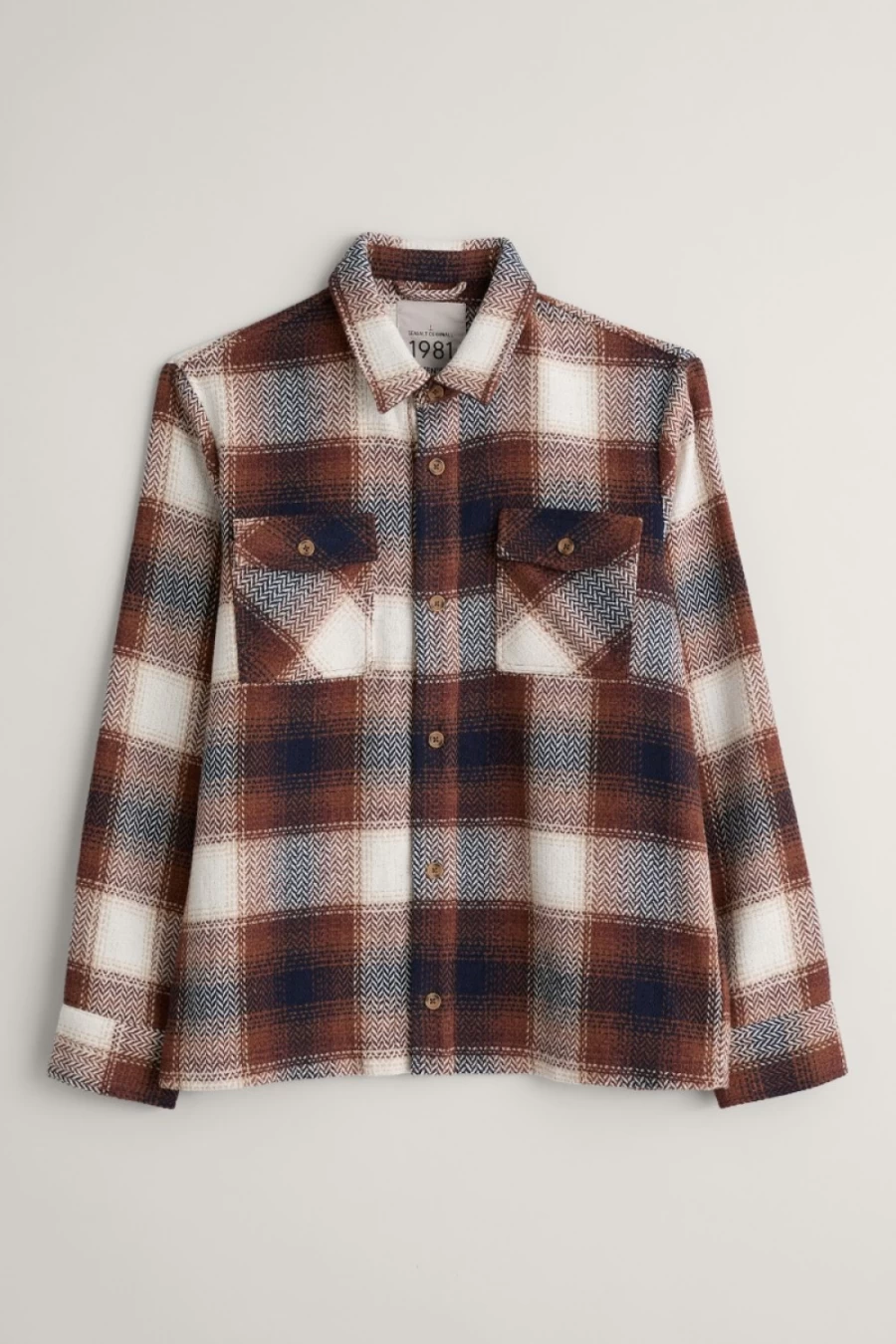Seasalt Cornwall Men's Grand Tour Campfire Anchor Home Jacket