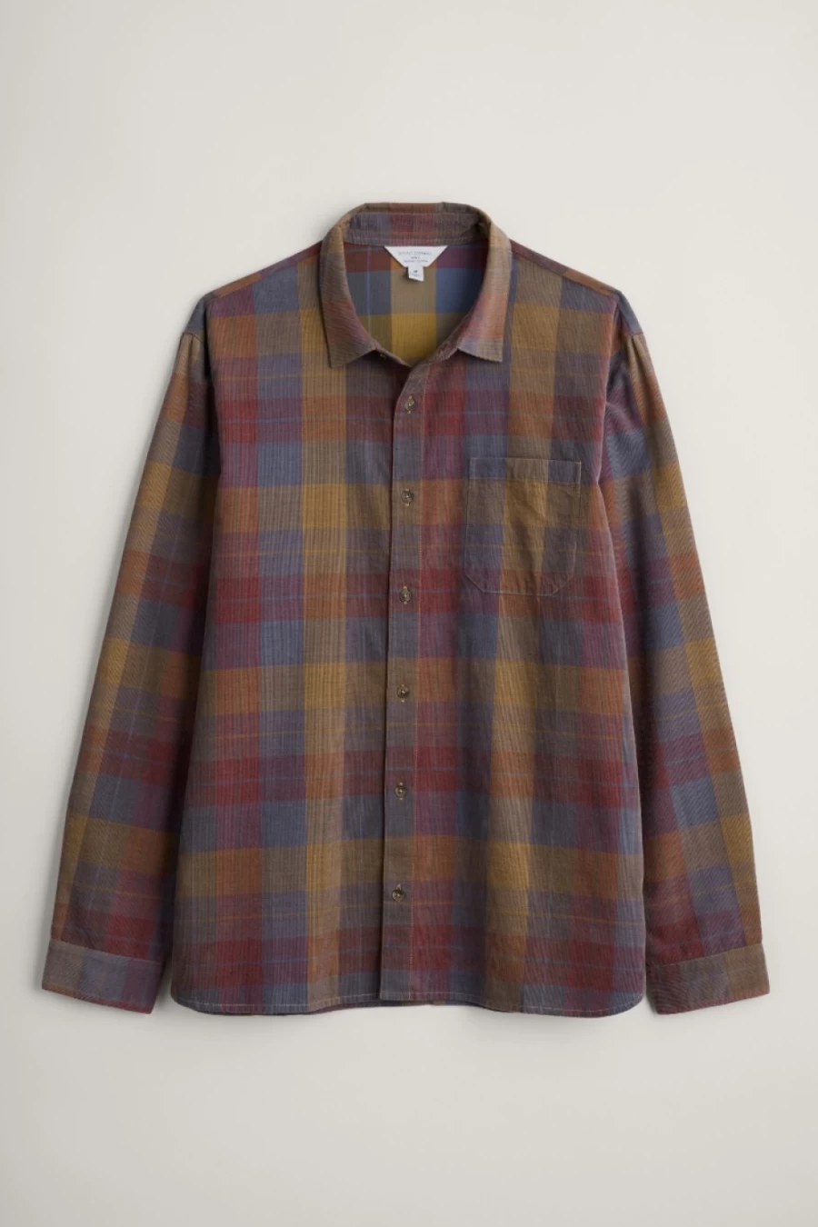 Seasalt Cornwall Men's Shoreman Cord Shirt - Classic Casual Wear for Men
