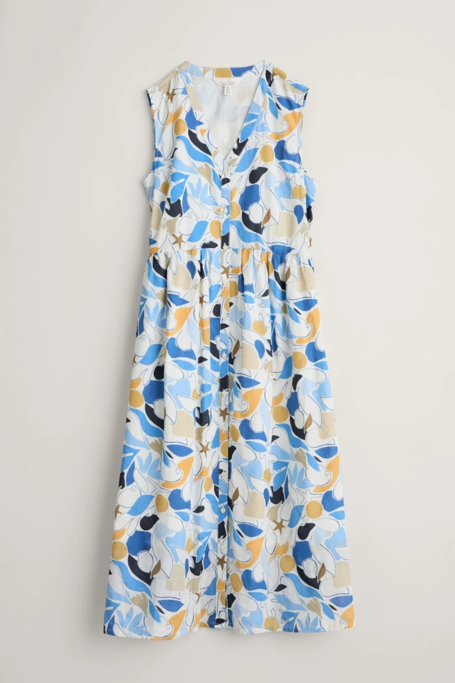 Seasalt Cornwall Women's Shale Way Sleeveless Summer Dress