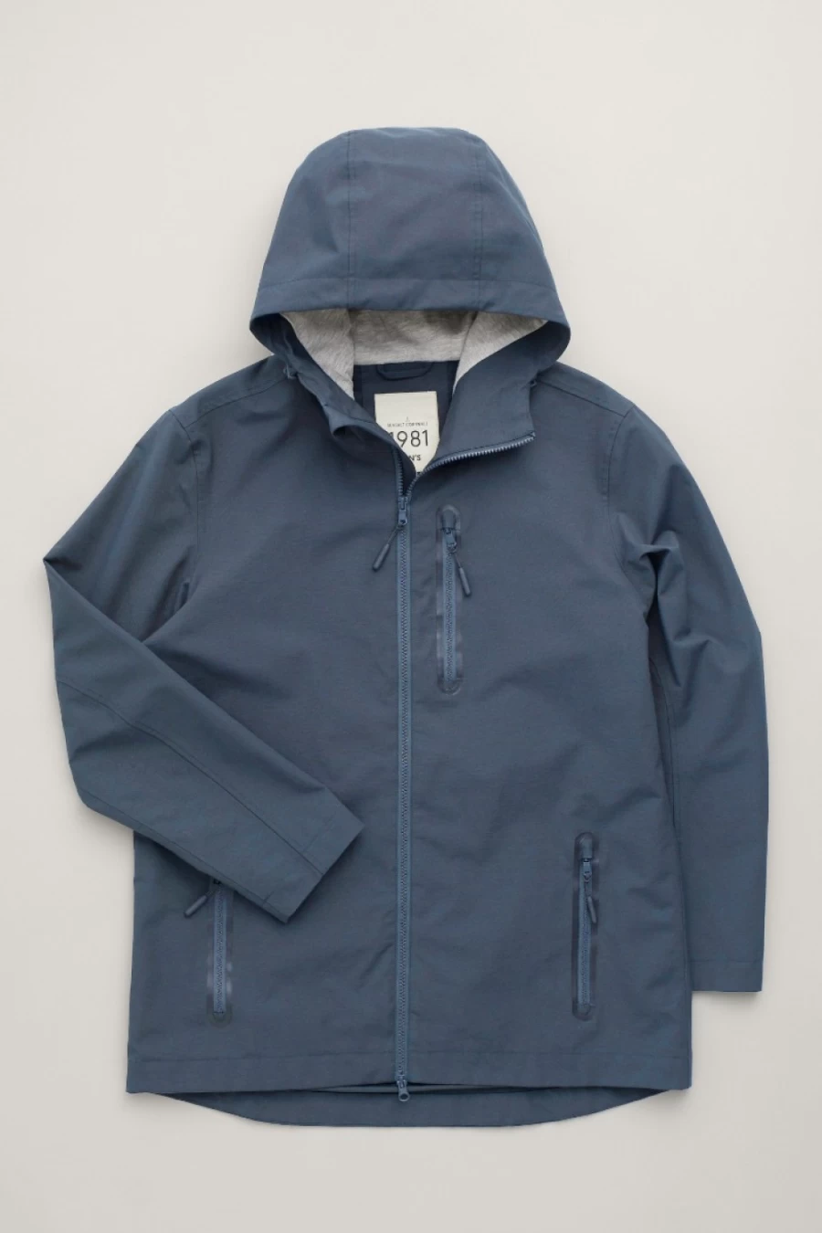 Seasalt Cornwall Men's Midnight Waterproof Porthperran Coat