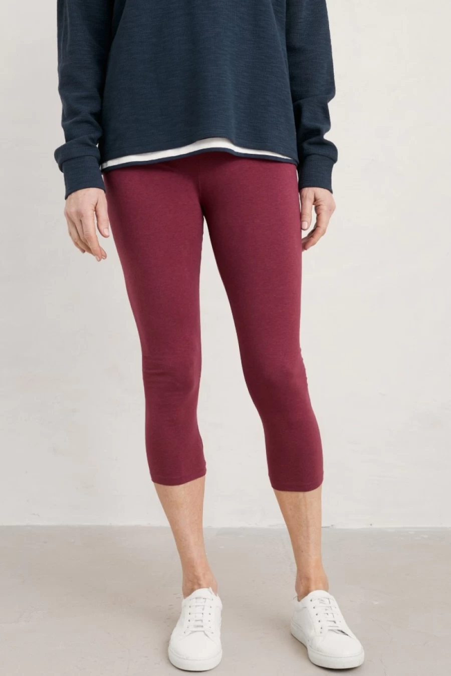 "Seasalt Cornwall Women's Charming Cropped Leggings – Stylish & Comfortable"