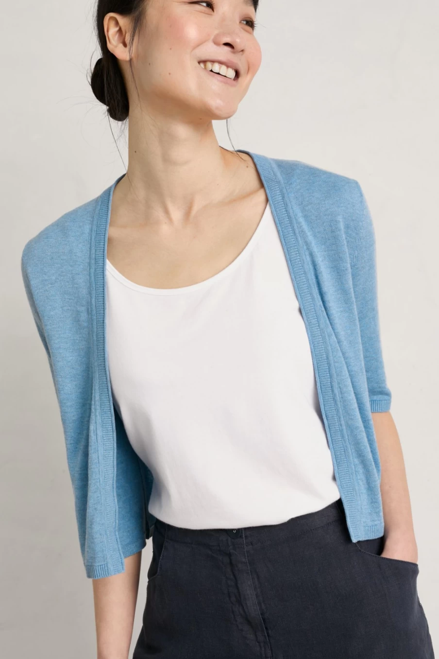 Seasalt Cornwall Women's Maria Organic Cotton Cardigan – Sustainable Knitwear