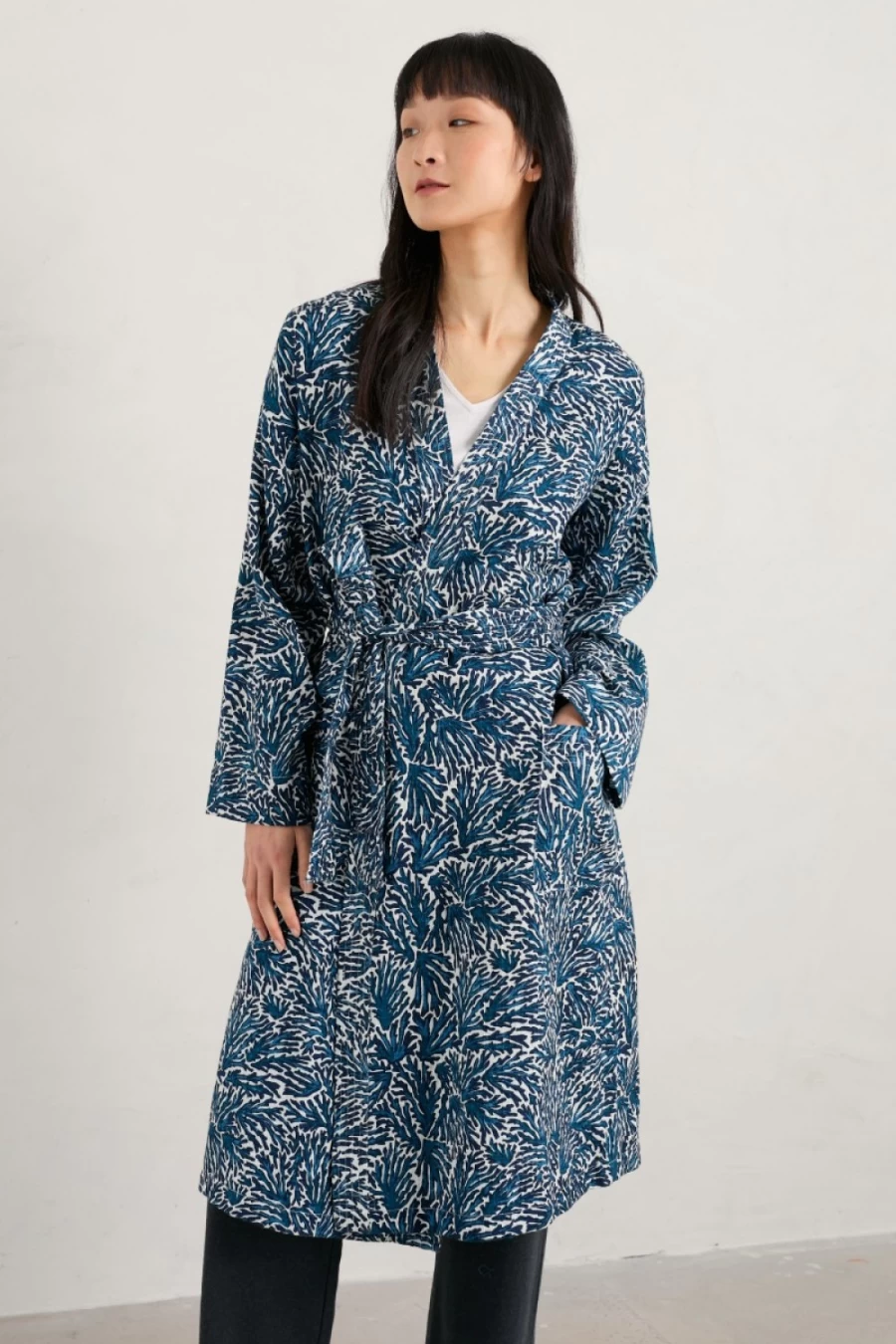"Seasalt Cornwall Women's Pottering Gown - Comfortable & Stylish Loungewear"
