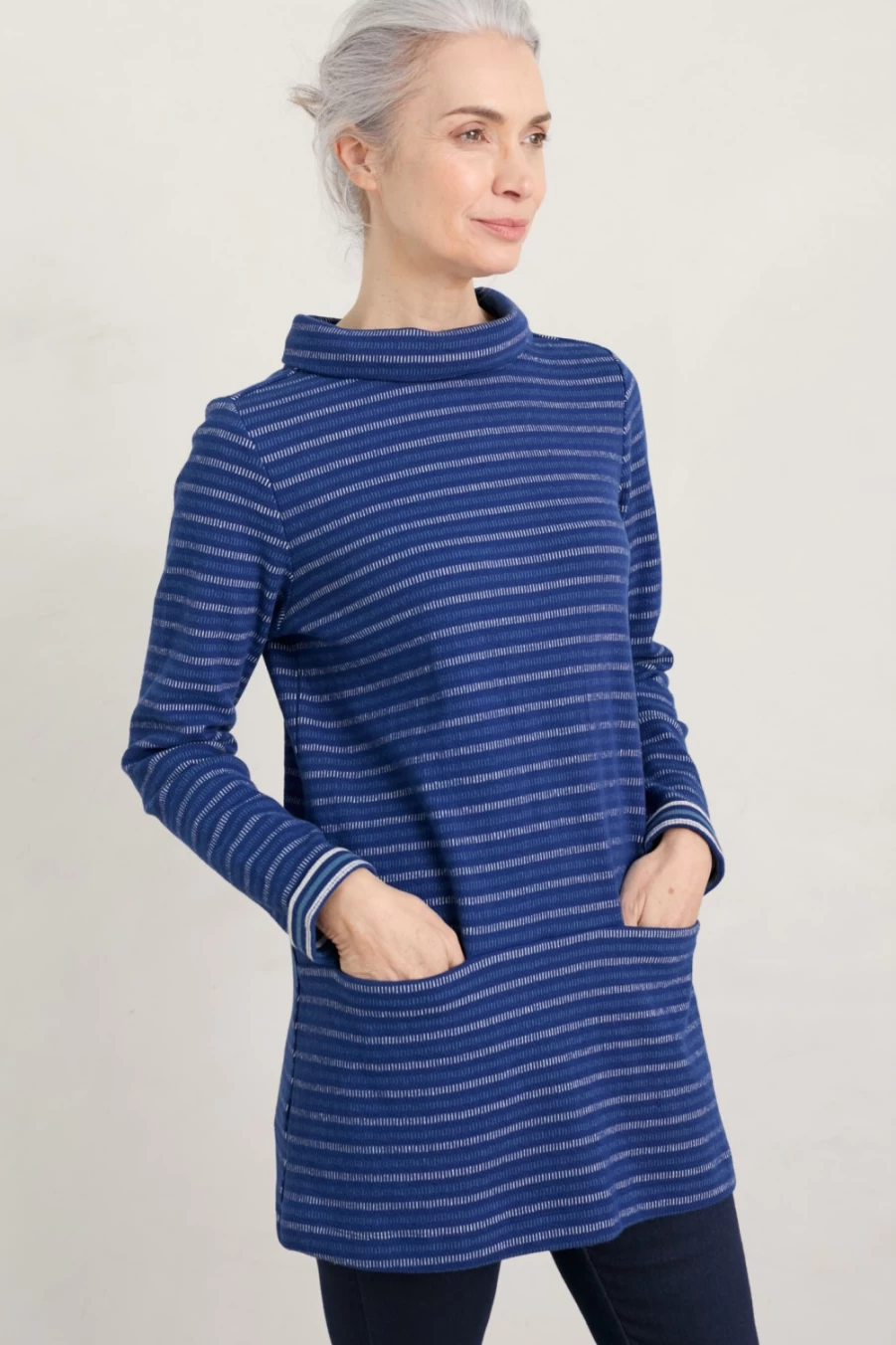 Seasalt Cornwall Women's Mawgan Porth Jersey Tunic Top
