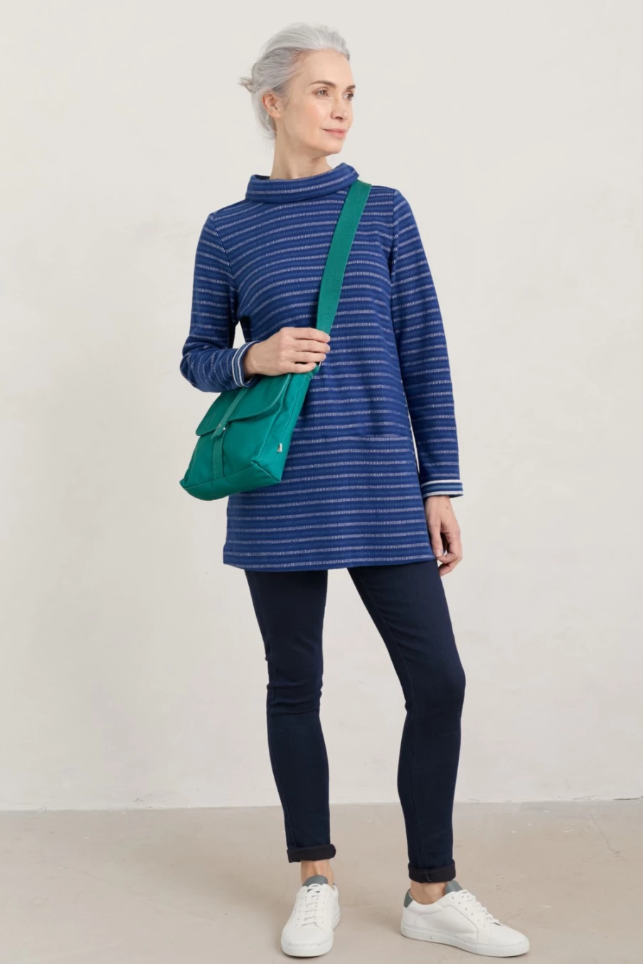 Seasalt Cornwall Women's Mawgan Porth Jersey Tunic Top
