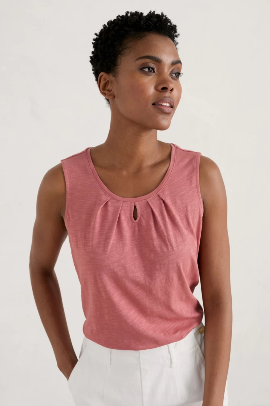 Seasalt Cornwall Women's Bright Beach Organic Cotton Vest