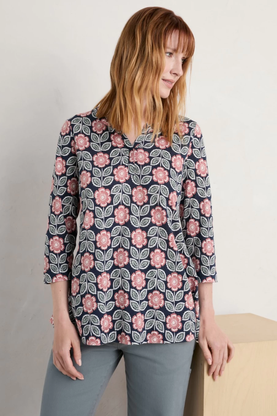Seasalt Cornwall Women's Risso Jersey Top - Stylish & Comfortable Knitwear