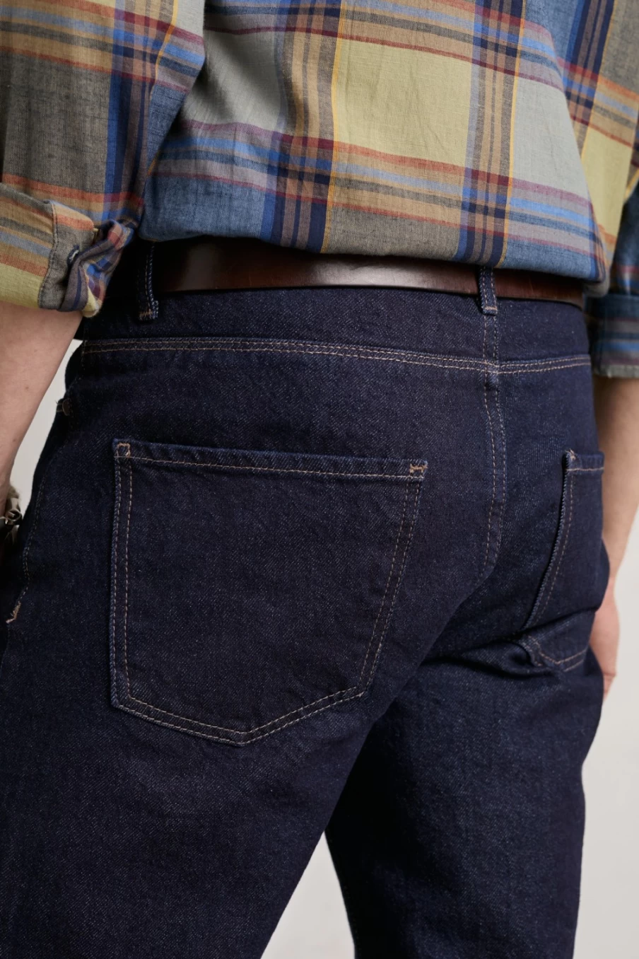 Seasalt Cornwall Men's Dark Wash Slim Fit Jeans - Cobleman Style
