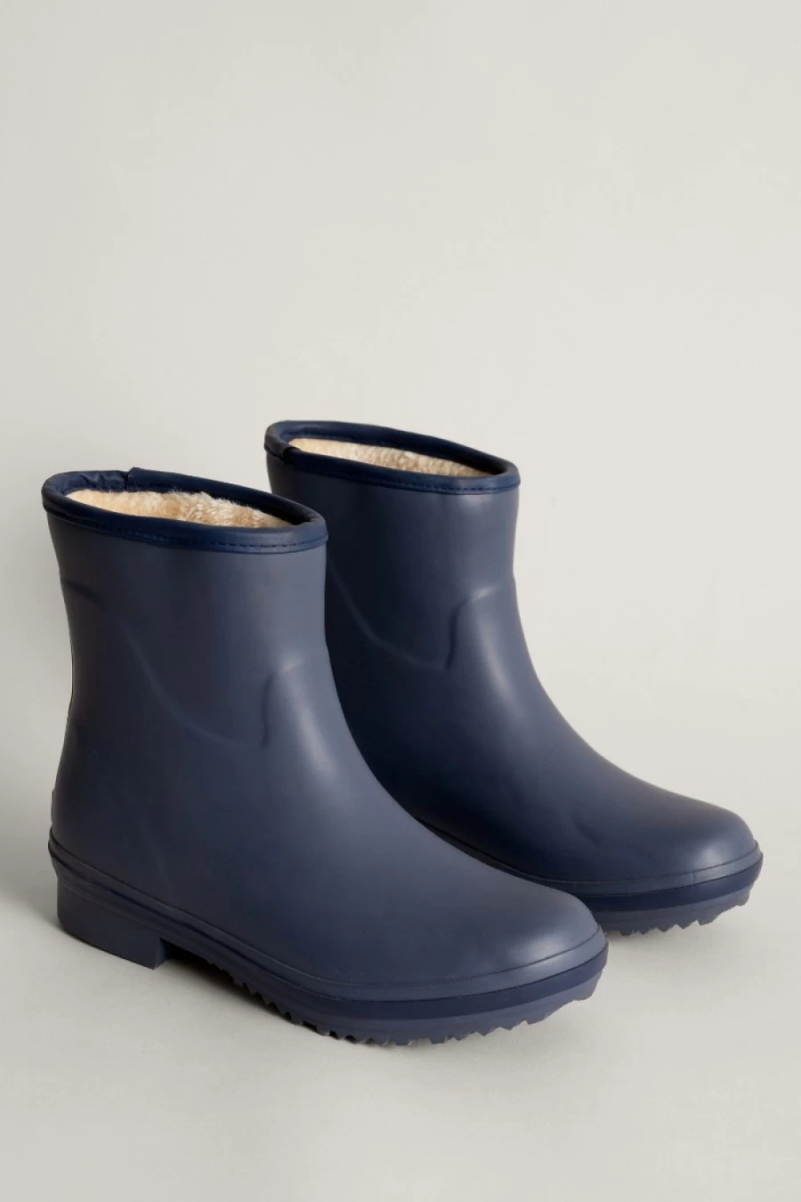 Seasalt Cornwall Women's Storm Chaser Fleece-Lined Wellies in Fathom - Waterproof Winter Boots