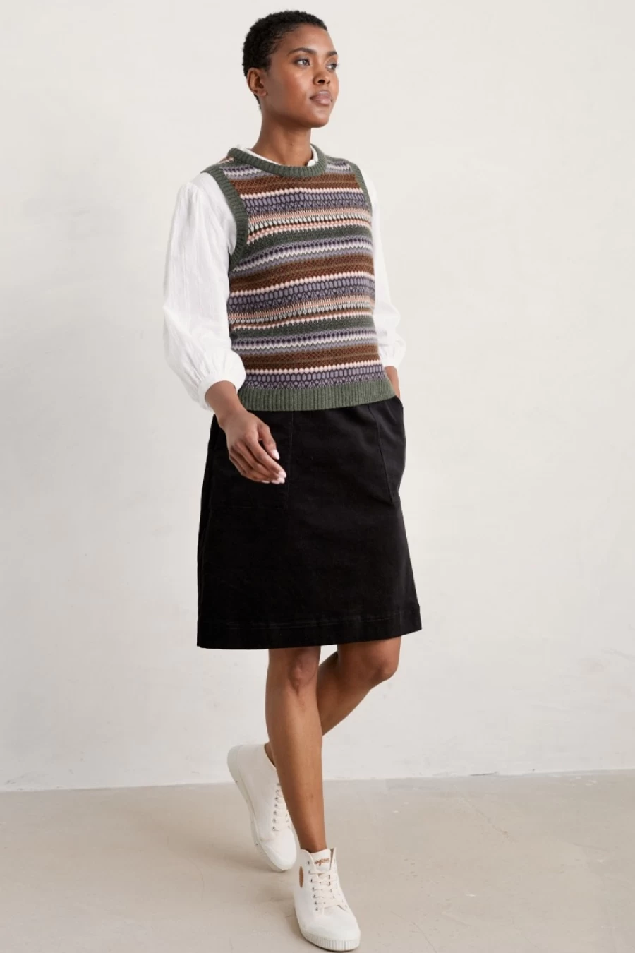 Seasalt Cornwall Women's May's Rock Skirt - Stylish & Comfortable Summer Skirt