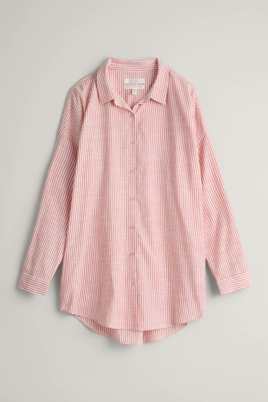 "Seasalt Cornwall Women's Rising Cotton Shirt – Comfortable & Stylish Top"
