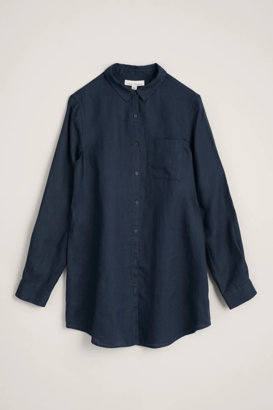 Seasalt Cornwall Women's Maritime Longline Linen Shirt | Fouracre Style