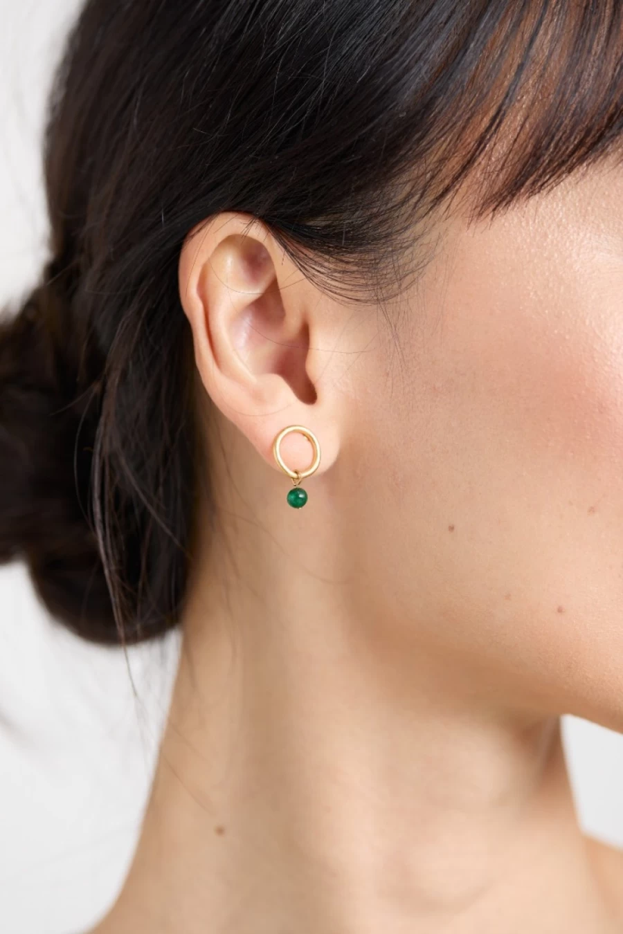 "Seasalt Cornwall Women's Seed Sow Stud Earrings in Pencil Bud Sea Rocket Color"