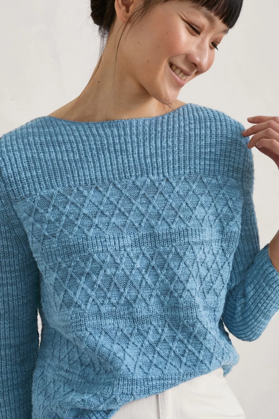 Seasalt Cornwall Women's Tide Cotton And Linen Jumper - Beechmast Style