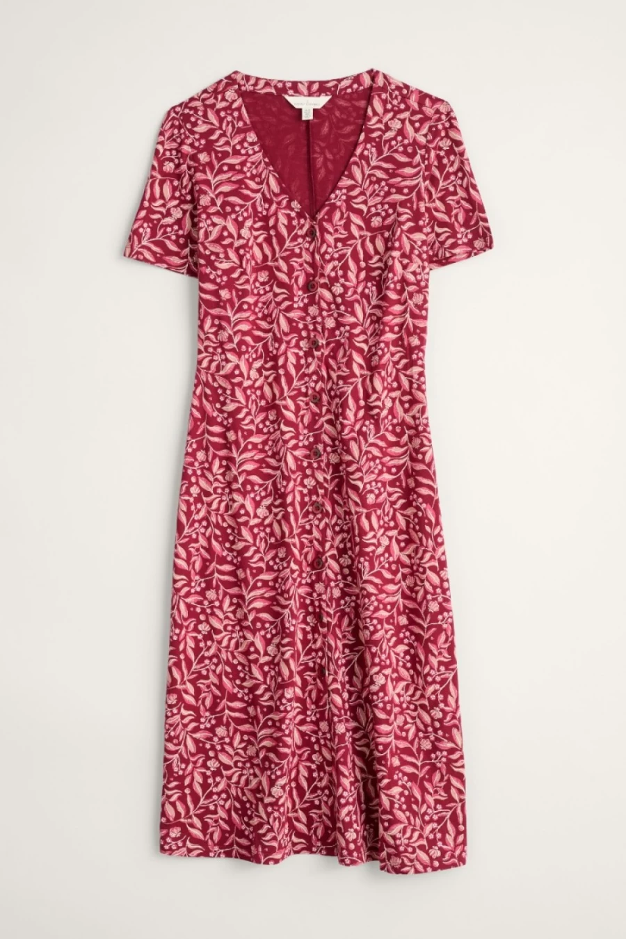 "Seasalt Cornwall Women's Lilian Floral Tea Dress - Stylish Summer Dress"