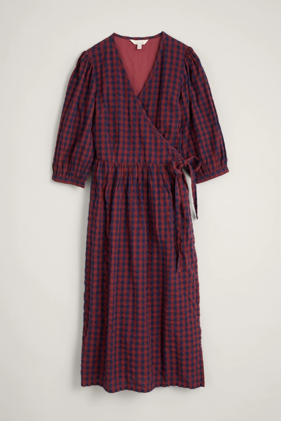 Seasalt Cornwall Women's Wild Spring Organic Cotton Wrap Dress - Eco-Friendly & Comfortable