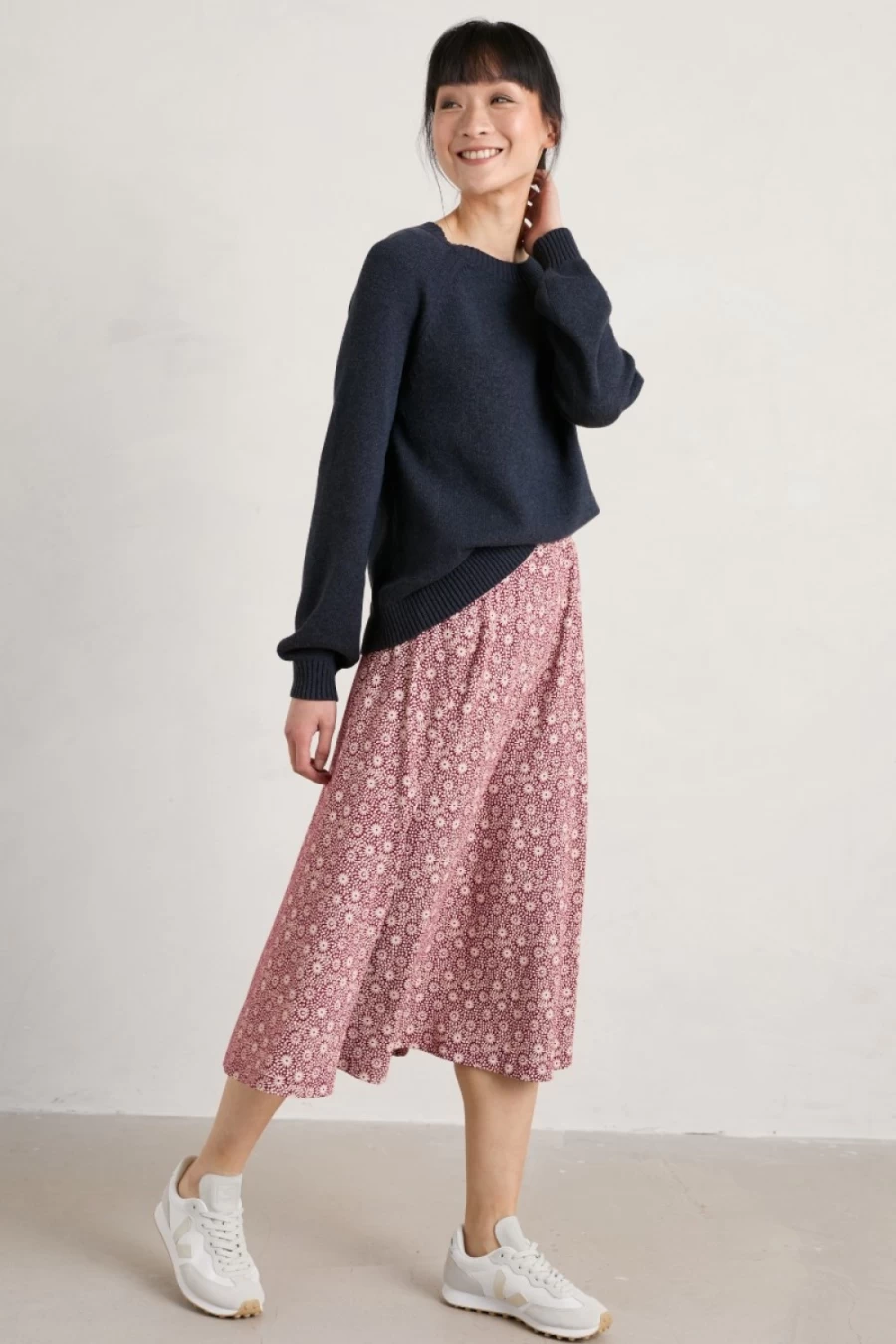Seasalt Cornwall Women's Orchard Jersey Skirt - Comfortable & Stylish Casual Wear