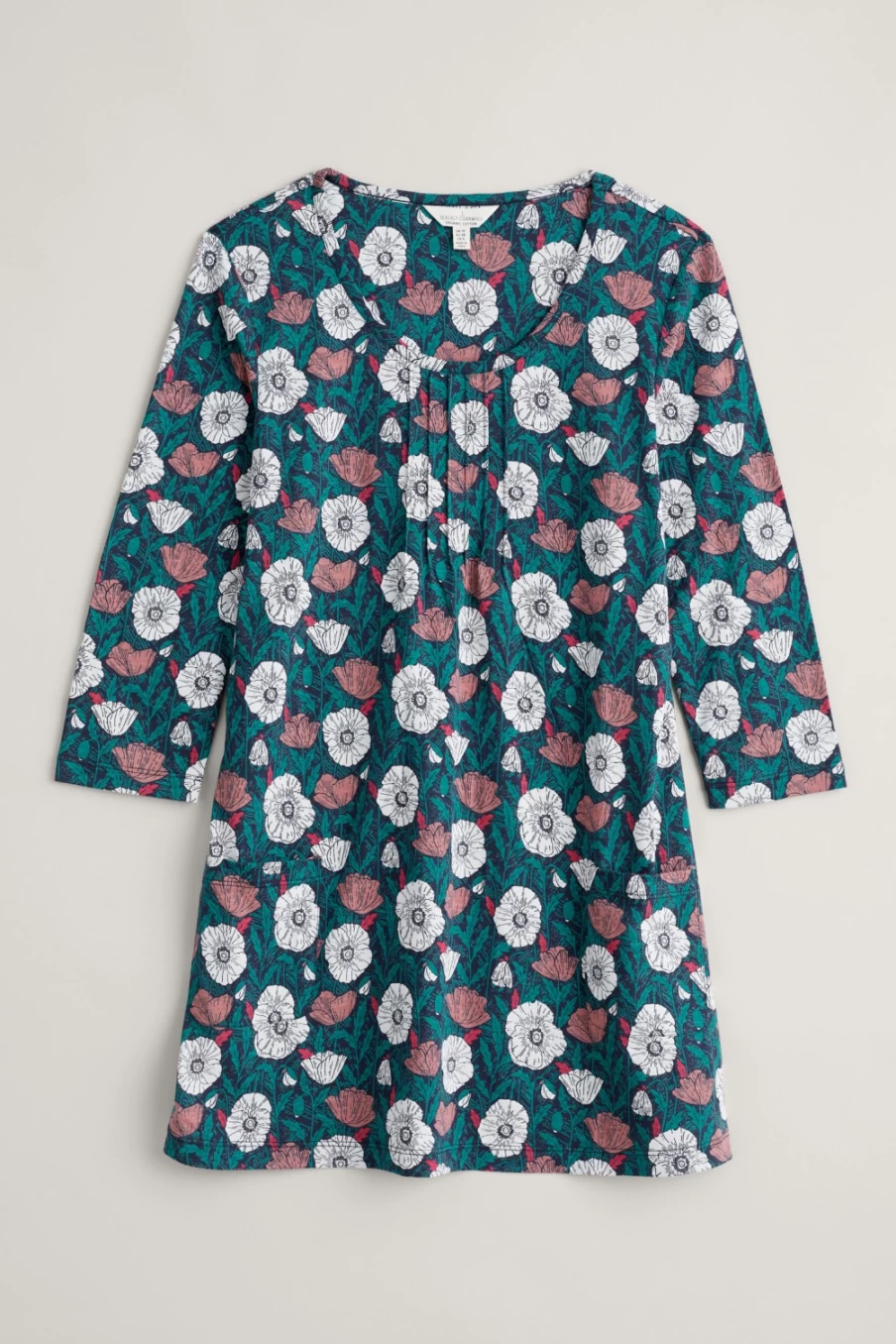 Seasalt Cornwall Women's Busy Lizzy 3/4 Sleeve Tunic Top