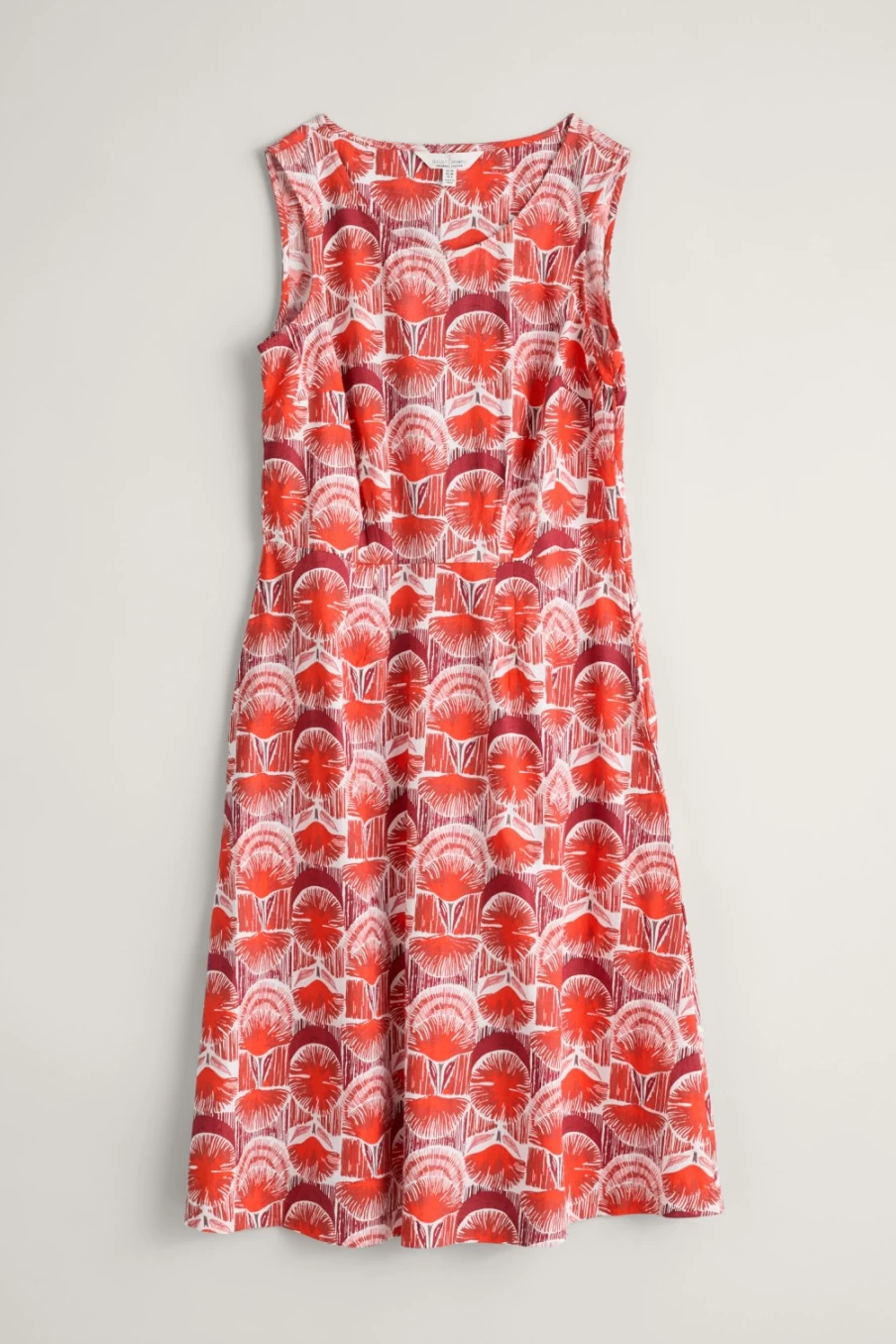 "Seasalt Cornwall Women's Quick Sketch Sleeveless Dress – Lightweight Summer Dress"