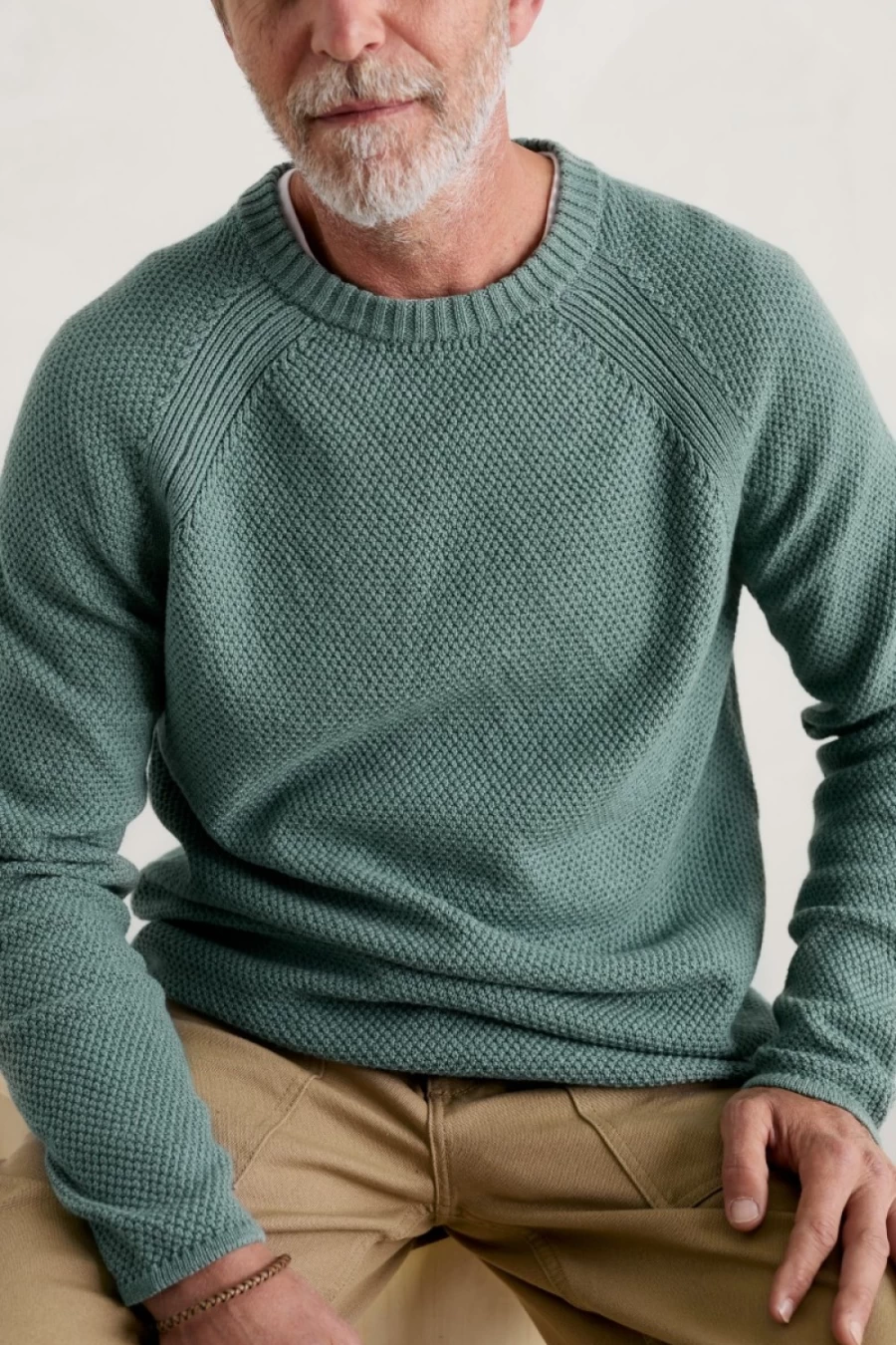 Seasalt Cornwall Men's Organic Cotton Drover Jumper