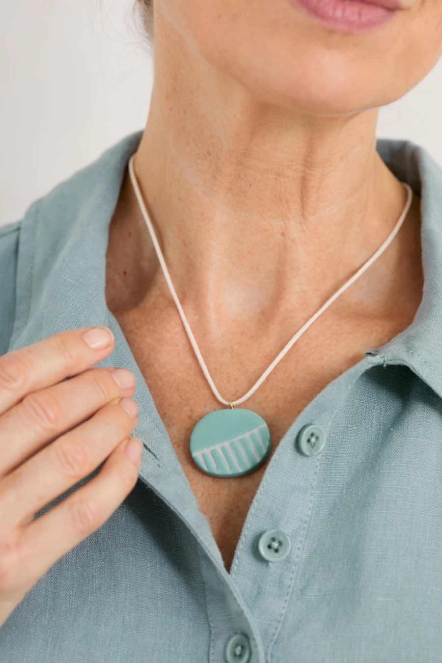 Seasalt Cornwall Women's Sand Sigh Glaze Upalong Necklace