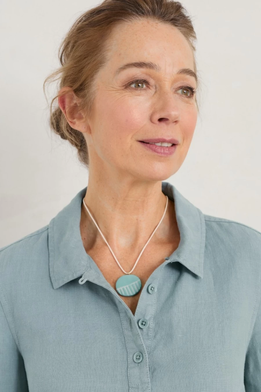 Seasalt Cornwall Women's Sand Sigh Glaze Upalong Necklace