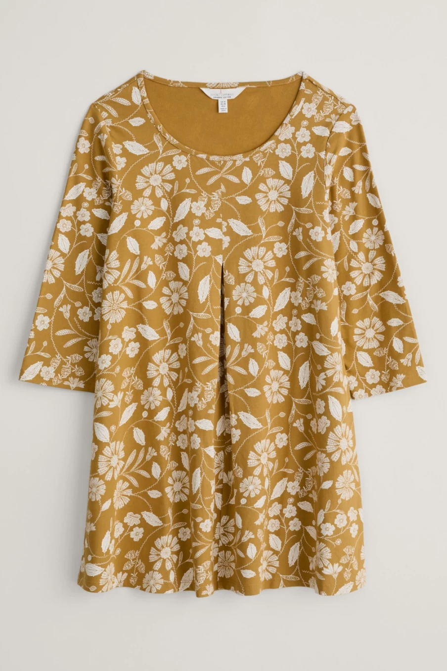 Seasalt Cornwall Women's Arusha Cotton Jersey Tunic - Soft Comfortable Casual Top