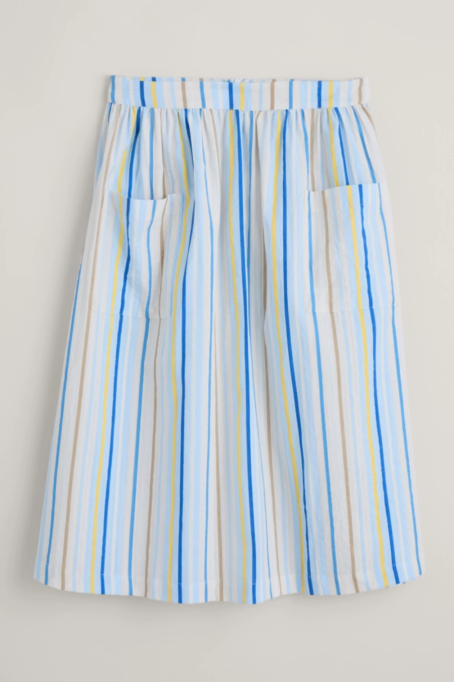 "Seasalt Cornwall Women's Misty Day Skirt in Sea Glass Breeze Color"