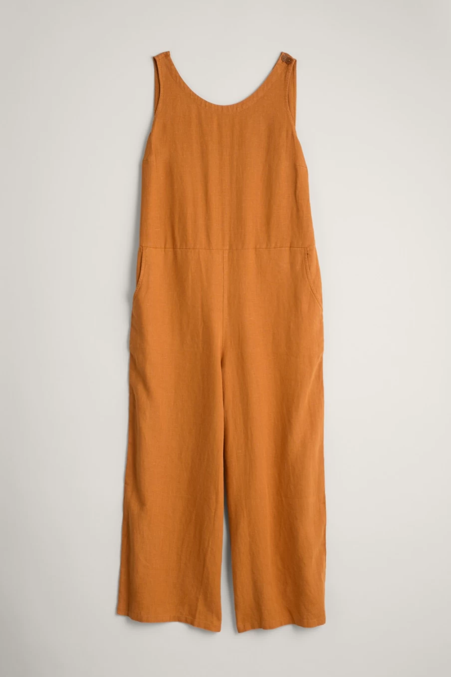 Seasalt Cornwall Women's Cumin Linen Jumpsuit - Salt Air Style