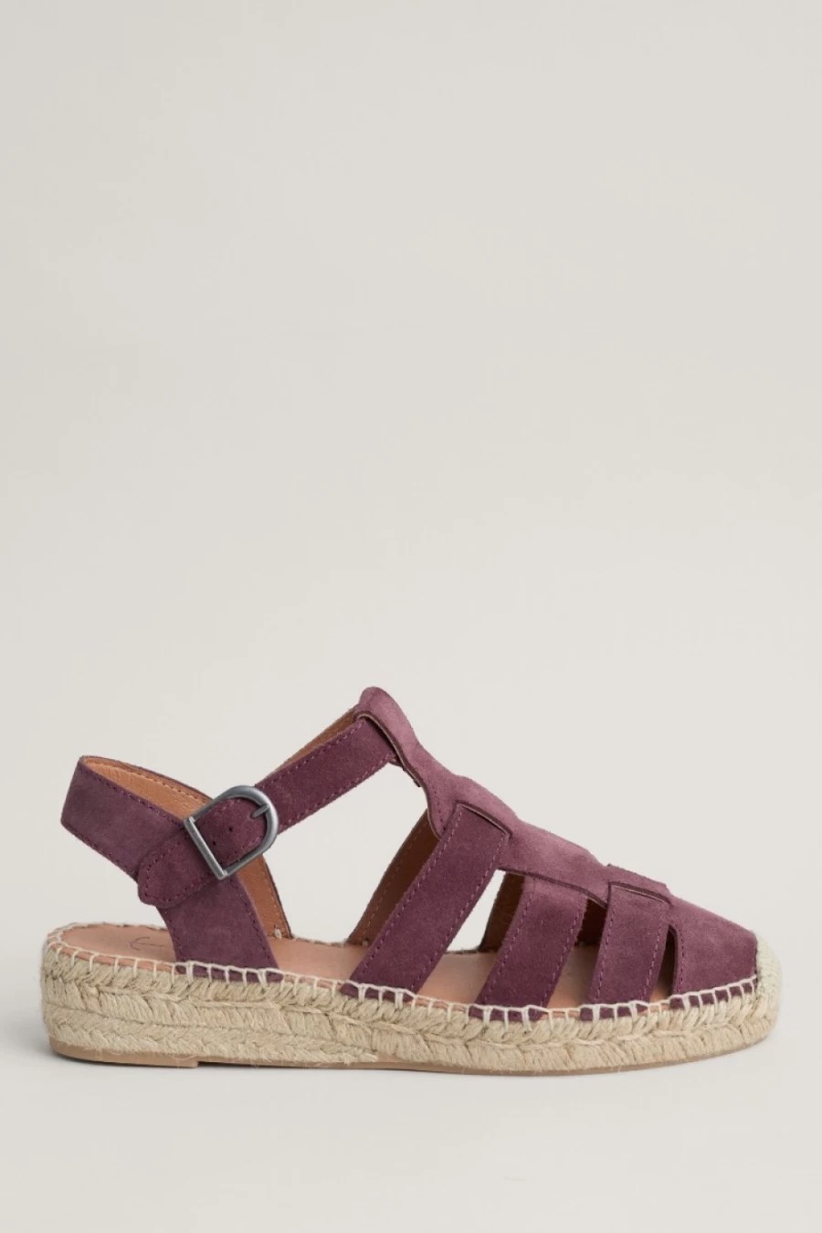Seasalt Cornwall Women's Early Lark Suede Espadrilles - Comfortable Summer Slip-On Shoes