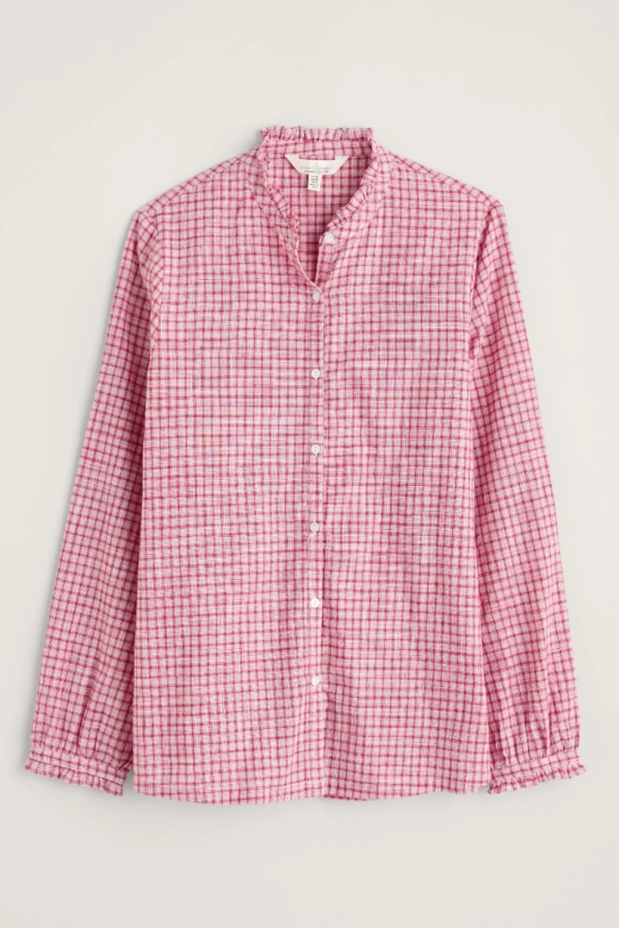 "Seasalt Cornwall Women's Floral Garden Print Shirt – Stylish & Comfortable Top"