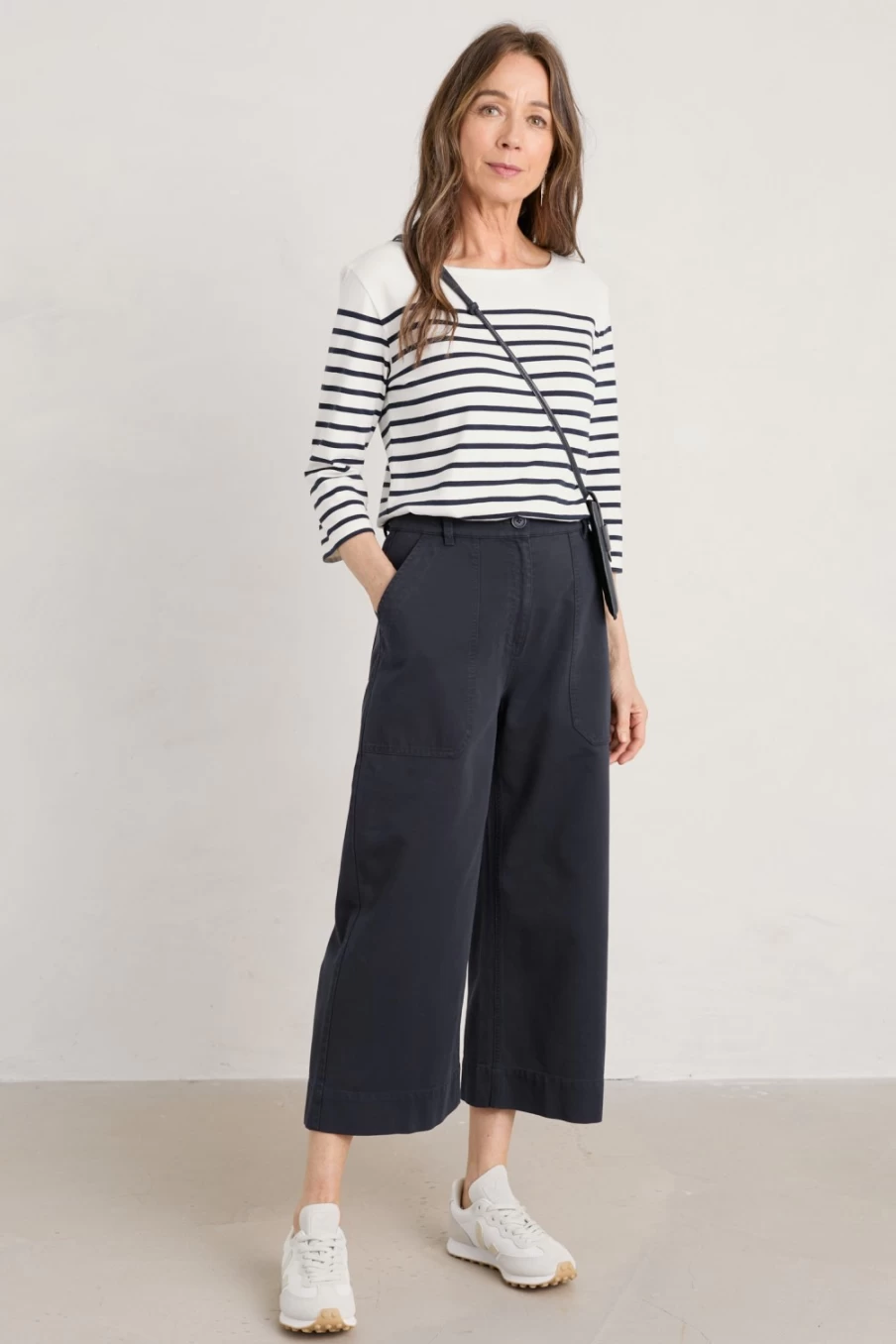 Seasalt Cornwall Women's Hobhouse Wide Leg Culotte Pants