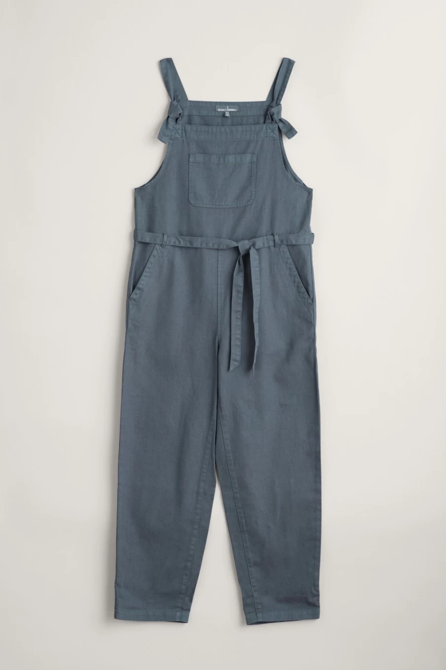 Seasalt Cornwall Women's Heather Bell Tie Strap Jumpsuit - Stylish Summer Romper with Adjustable Straps