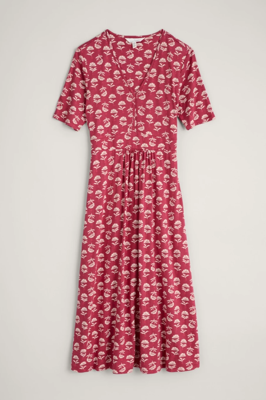 "Seasalt Cornwall Women's Carwynnen Dress in Sea Fan Strands Maple – Stylish & Comfortable"