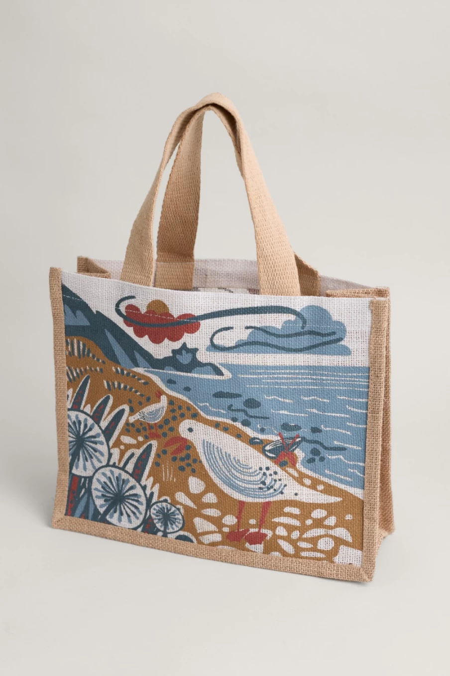 "Seasalt Cornwall Women's Cute Jute Bag – Stylish & Eco-Friendly Handbag"