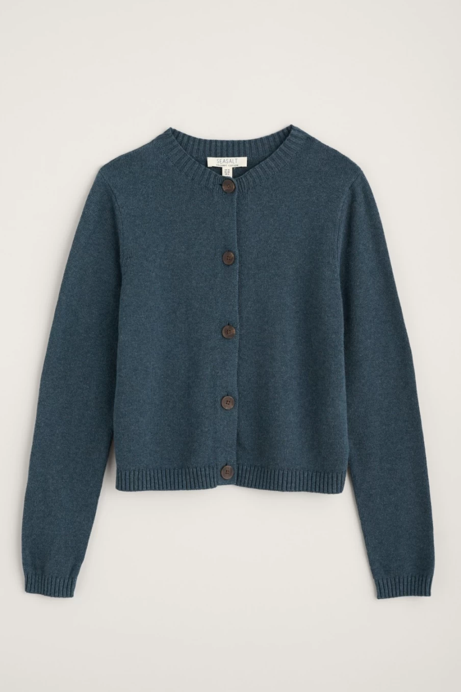 Seasalt Cornwall Women's Wheal Pool Organic Cotton Cardigan - Sustainable Knitwear
