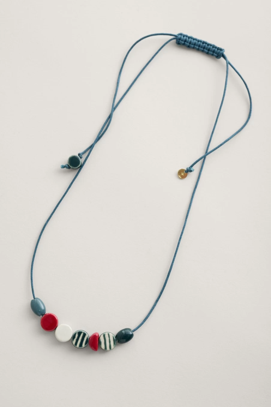 Seasalt Cornwall Women's Milk Atlantic Mix Singers Necklace - Elegant Musical Note Pendant