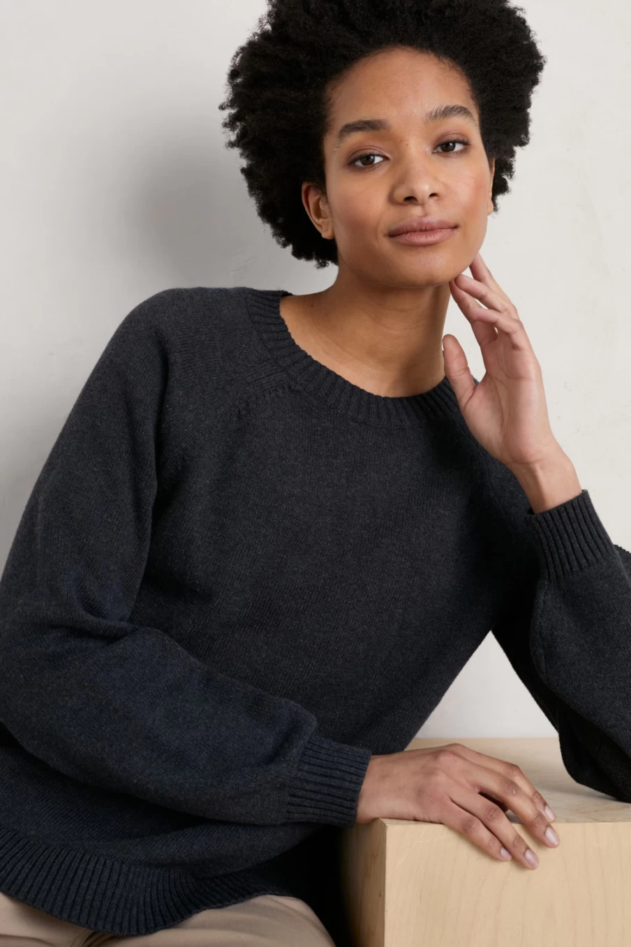 Seasalt Cornwall Women's Organic Cotton Jumper – Soft & Sustainable Knitwear