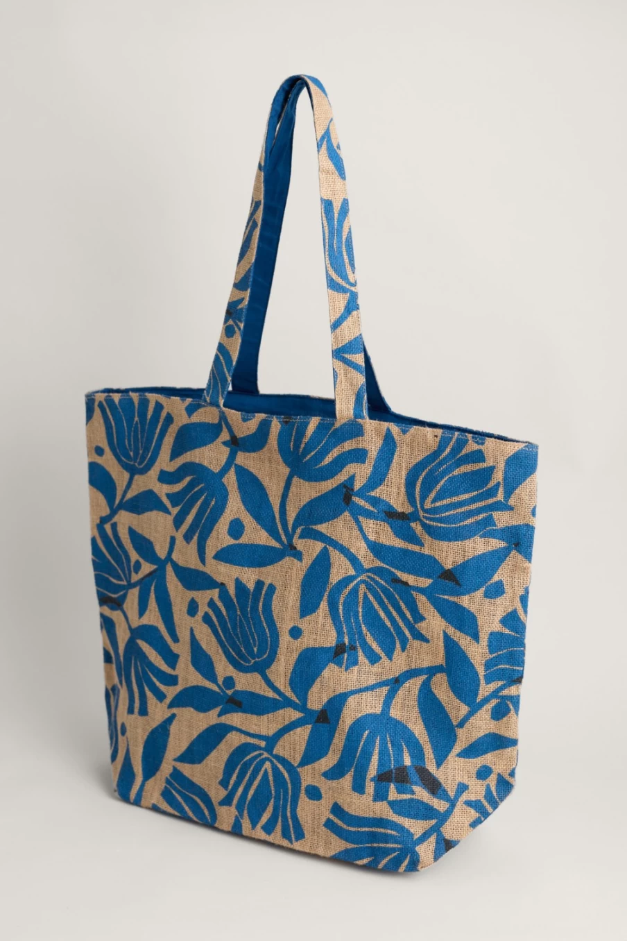 "Seasalt Cornwall Women's Cut Paper Flowers Waterfront Jute Bag – Sailaway Style"
