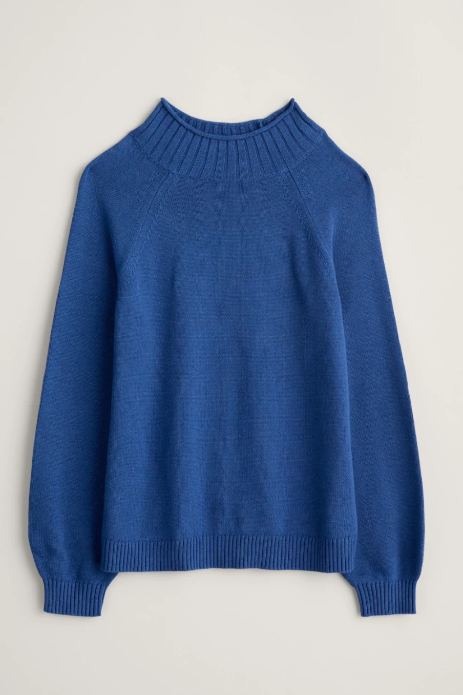 Seasalt Cornwall Women's Tremaine Organic Cotton Jumper in Sea Skipper - Sustainable Knitwear