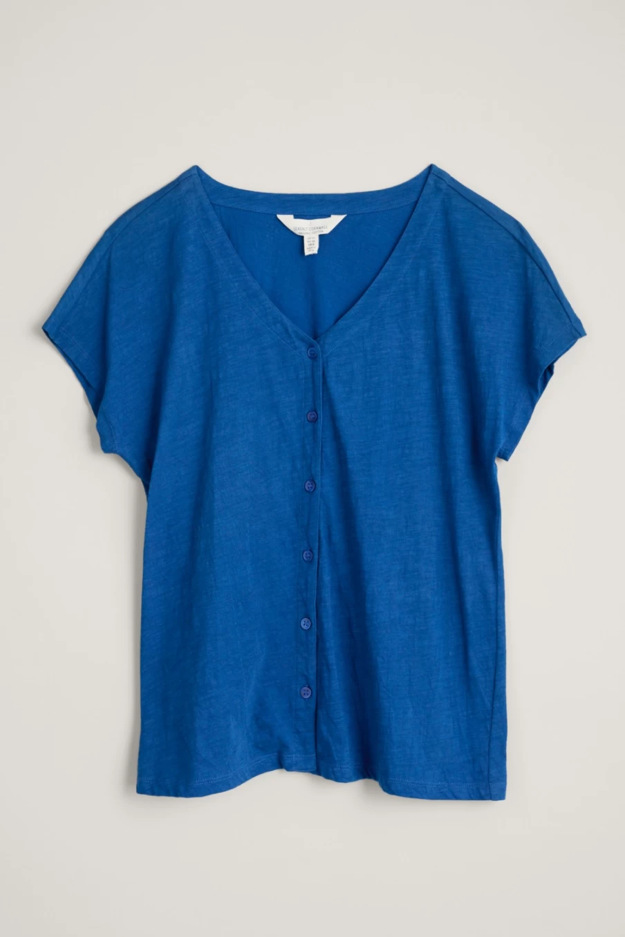 Seasalt Cornwall Women's Studio Glass V-Neck Jersey Top