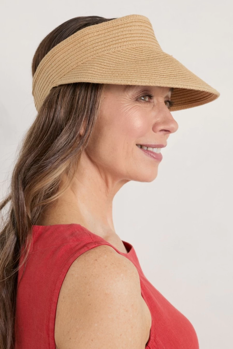 "Seasalt Cornwall Women's Sweeping Sands Visor Hat for Sun Protection"