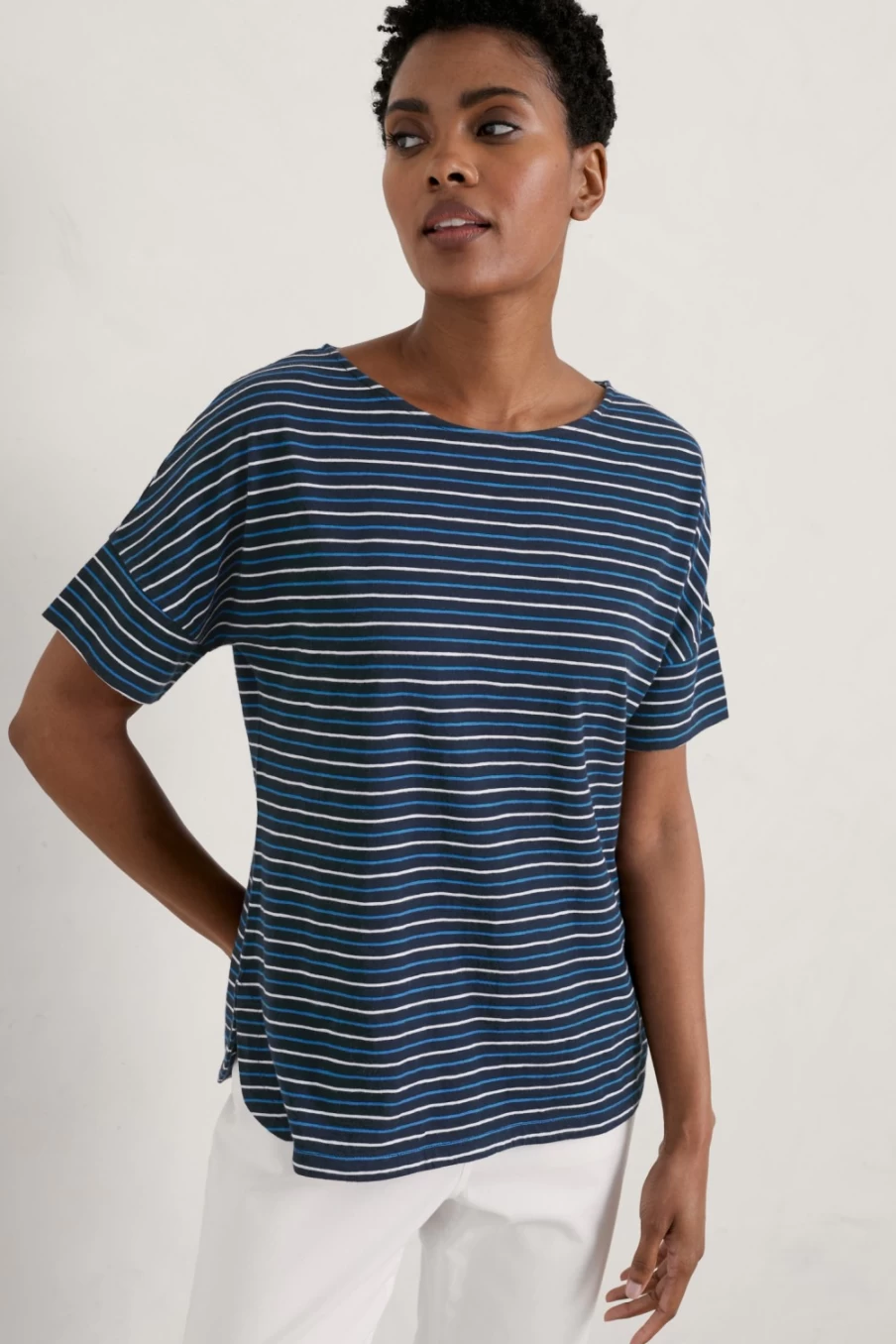 Seasalt Cornwall Women's Bryher View Top - Stylish & Comfortable Blouse for Everyday Wear